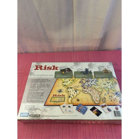 Parkers Brothers Risk board game new Game of Global Domination Age10+ sealed - Picture 2 of 3
